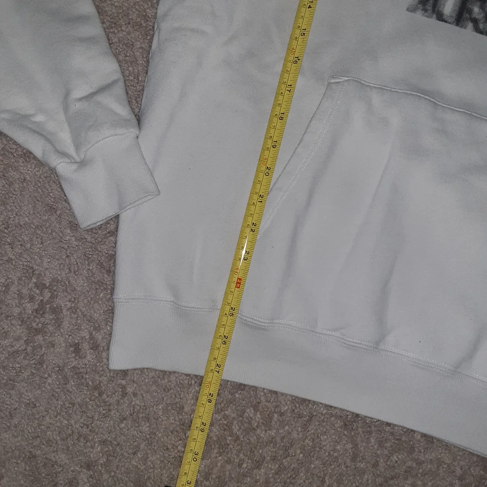 MEN'S SAINT LAURENT OPTICAL ILLUSION PRINT HOODIE - Picture 11 of 12